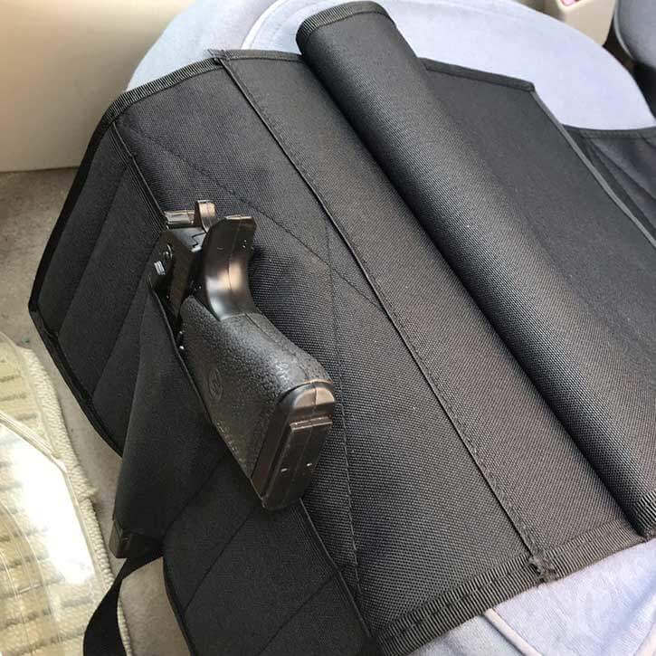可调整手枪汽车座椅皮套