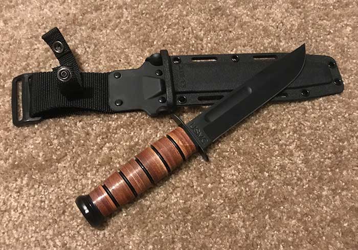Ka-Bar与Kydex鞘