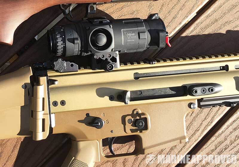 关闭Trijicon Reap-IR热量范围看法