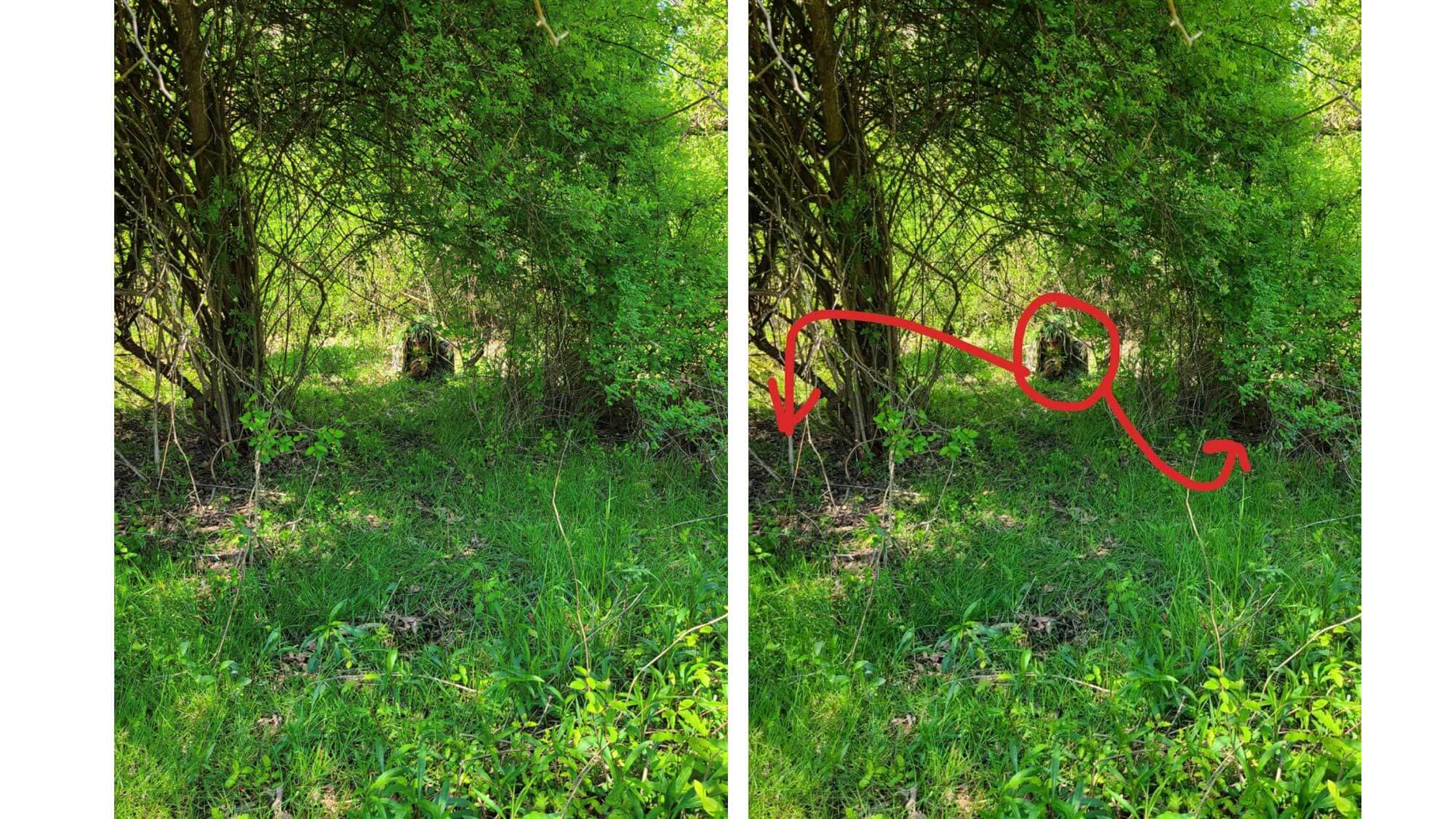 Ghillie Suit对比例